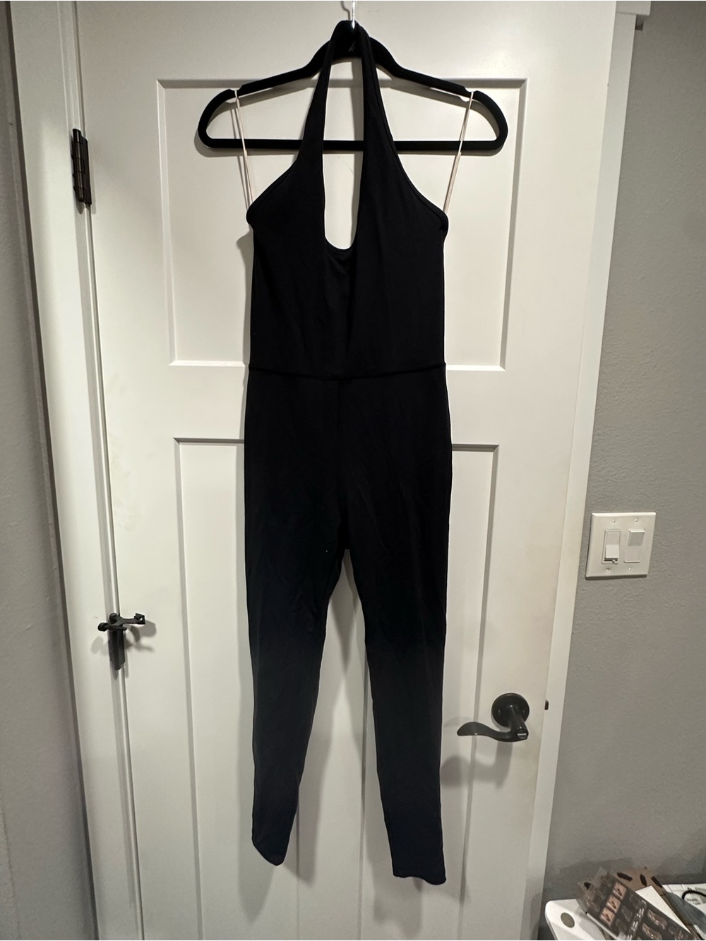 Black Halter Jumpsuit Aritzia